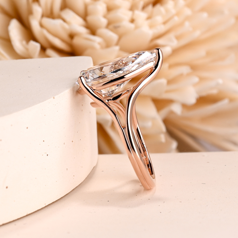 Rose Gold 6ct Pear