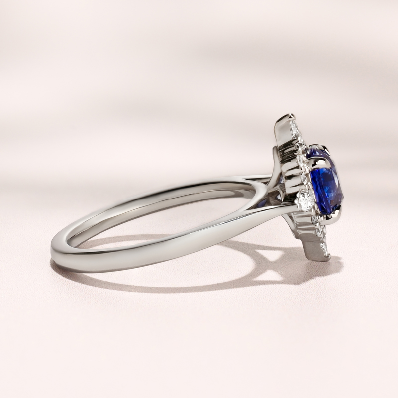 Lyric Ring I 1.68ct Round Ceylon Sapphire