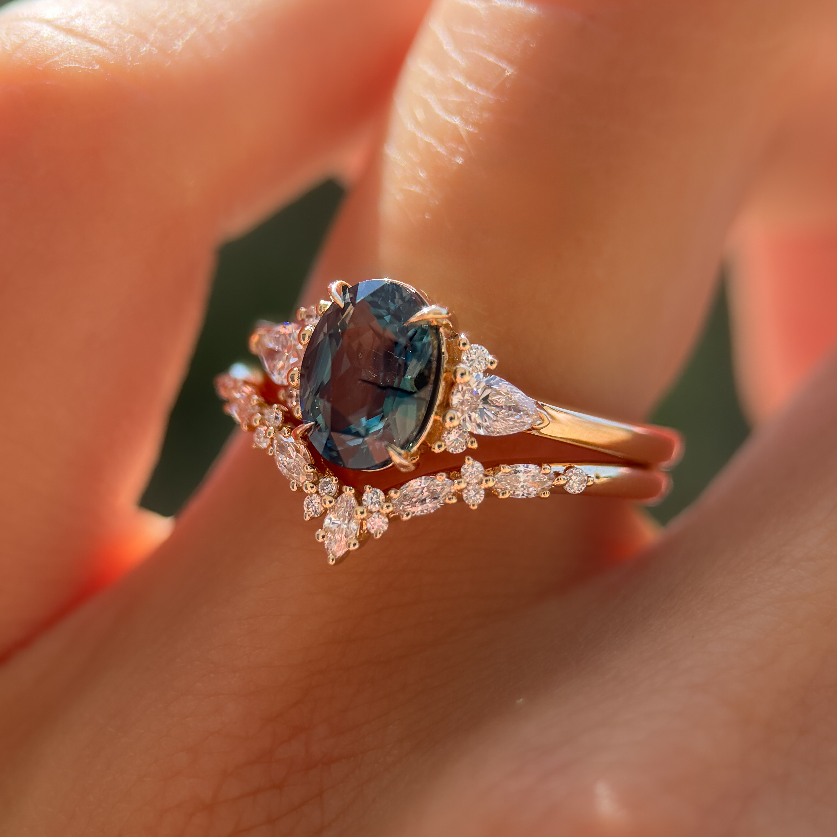 Profile Analia | 1.80ct Oval Teal Madagascar Sapphire