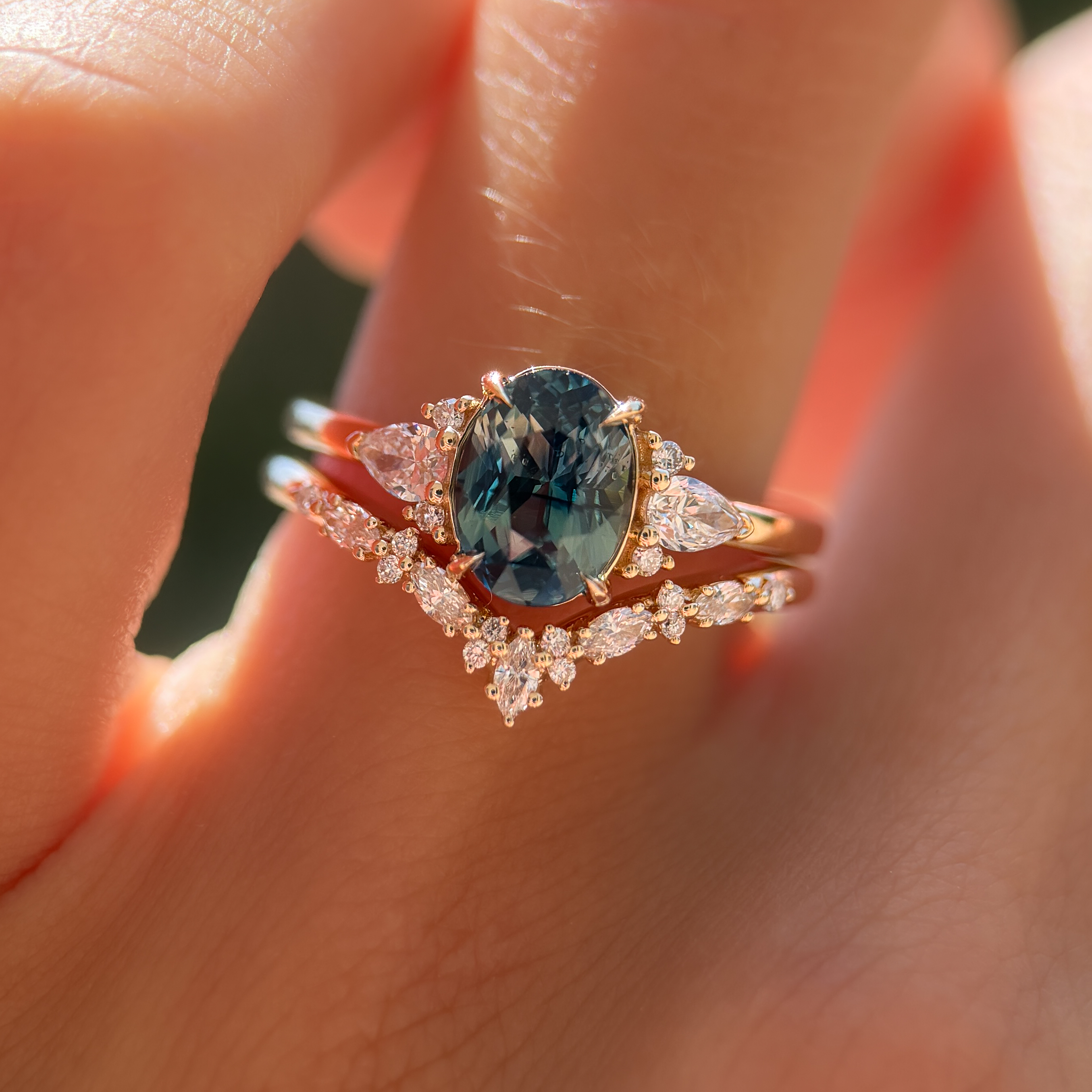 Profile Analia | 1.80ct Oval Teal Madagascar Sapphire