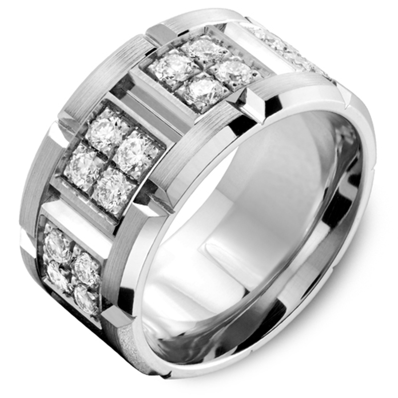 Diamond Carlex 10.5mm 1-5/8ctw Band