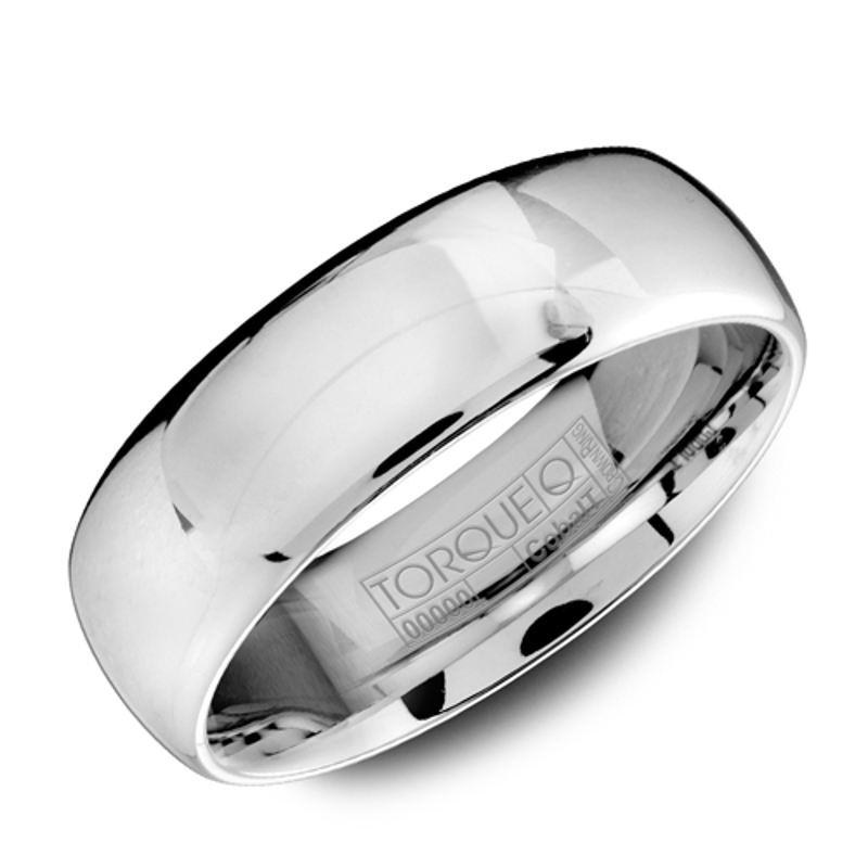 Cobalt 7mm Comfort Fit High Polished Wedding Band